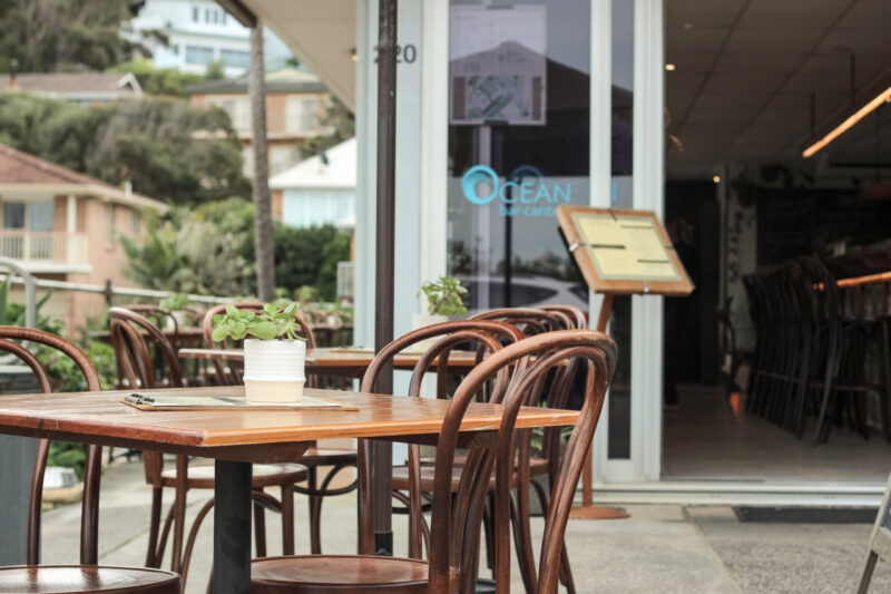 Ocean Bar Cantina Copacabana Central Coast Outdoor Seating Area
