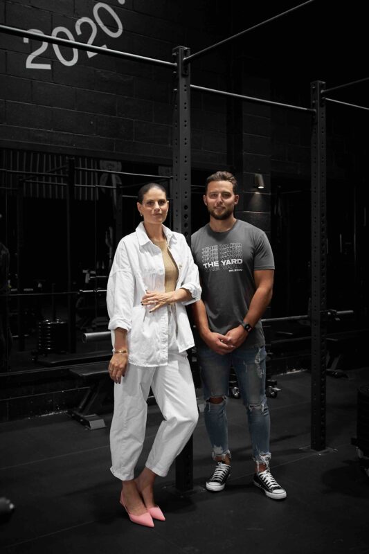 the yard gym founders daniel and tiarne bova